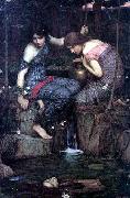 John William Waterhouse Nymphs Finding the Head of Orpheus Spain oil painting artist